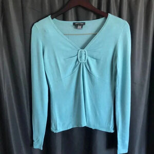 ETCETERA Tiffany’s Blue Sweater‎
